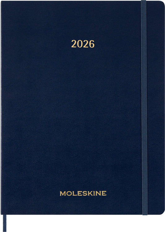 MOLESKINE Agenda Essential XX-Large 2026 DSESNB2012WN7Y26 1W/2S saphir SC 21.6x27.9cm Idealshop