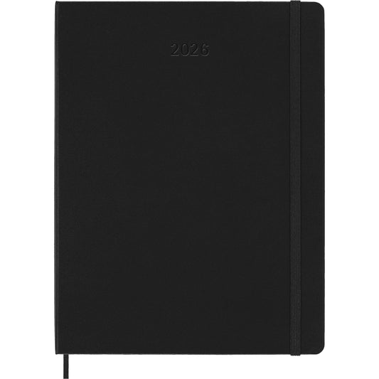 MOLESKINE Agenda Smart Weekly Pro 2026 SMDHB12PRO4Y26 1W/2S schwarz HC 19x25cm Idealshop