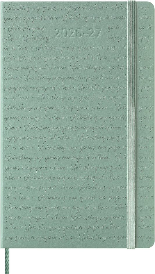 MOLESKINE Wochen-Notizkalender 26/27 DHB2418WN3Y27 18M liniert HC blau 13x21cm Idealshop
