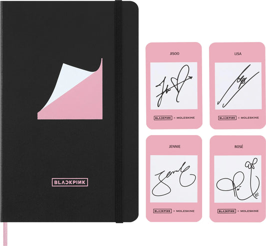 MOLESKINE Notizbuch Blackpink L/A5 711513164 liniert, schwarz Idealshop