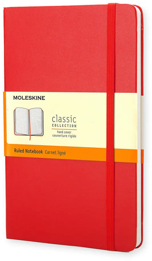 MOLESKINE Notizbuch Classic A5 004-8 liniert rot Idealshop