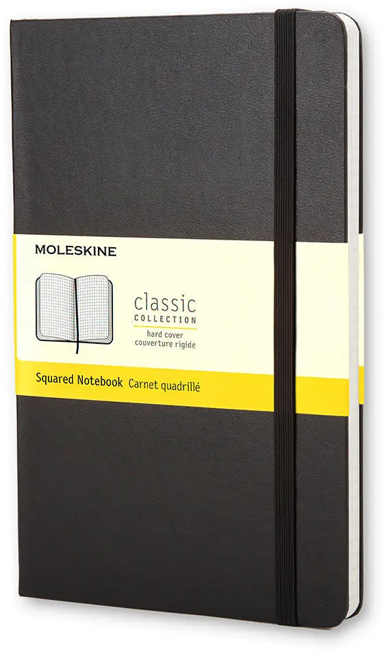 MOLESKINE Notizbuch Classic A5 701139 kariert schwarz Idealshop