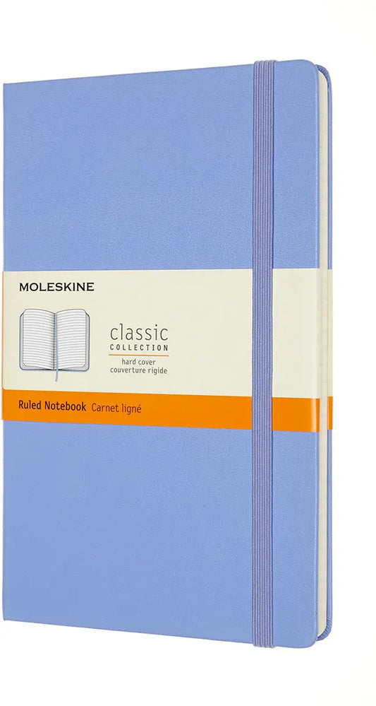 MOLESKINE Notizbuch HC L/A5 850819 liniert,hortensienblau,208 S. Idealshop
