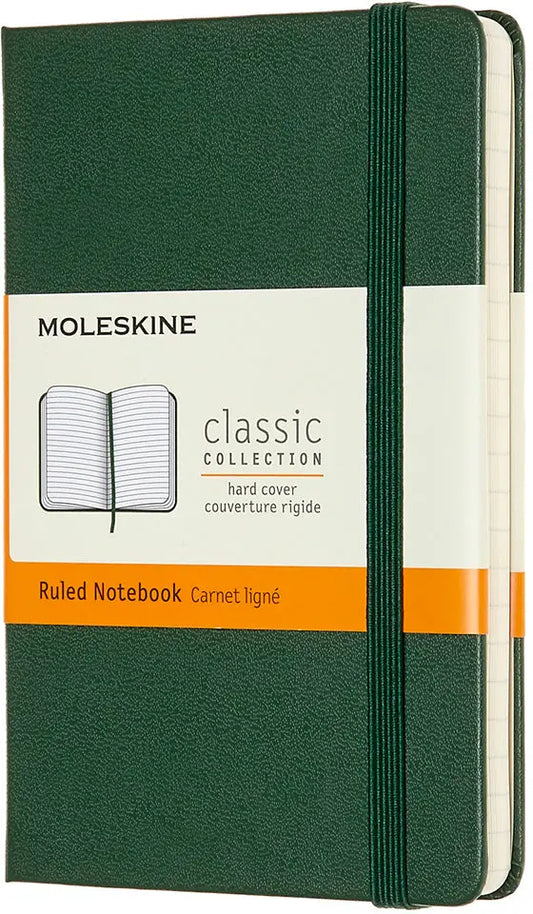 MOLESKINE Notizbuch HC P/A6 629025 liniert,myrtengrün,192 Seiten Idealshop