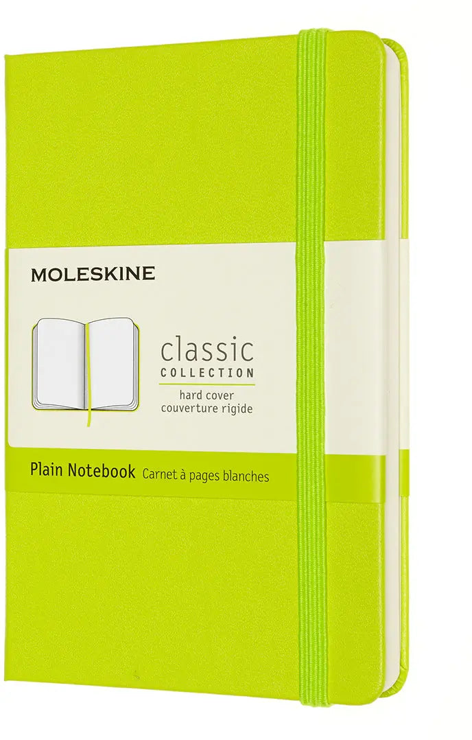 MOLESKINE Notizbuch HC Pocket/A6 850864 blanko,limetten grün,192 S. Idealshop
