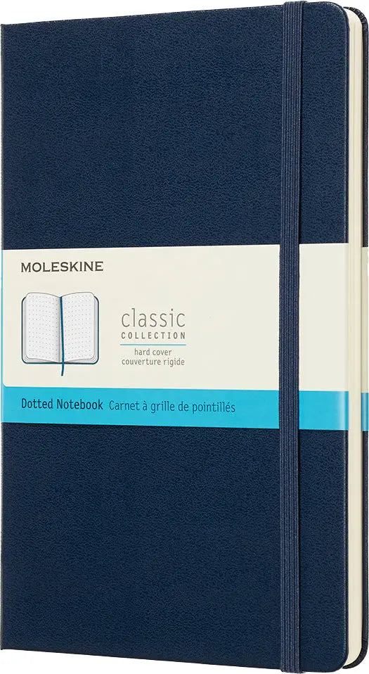 MOLESKINE Notizbuch L/A5 715437 Punktraster,HC,Saphir Idealshop