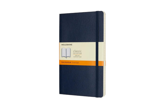 MOLESKINE Notizbuch P/A5 854740 Liniert,Soft Cover,Saphir Idealshop