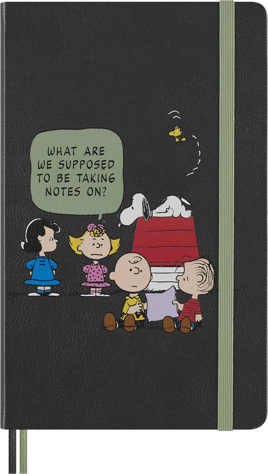 MOLESKINE Notizbuch Peanuts Gruppe L/A5 999277321 liniert, grau Idealshop