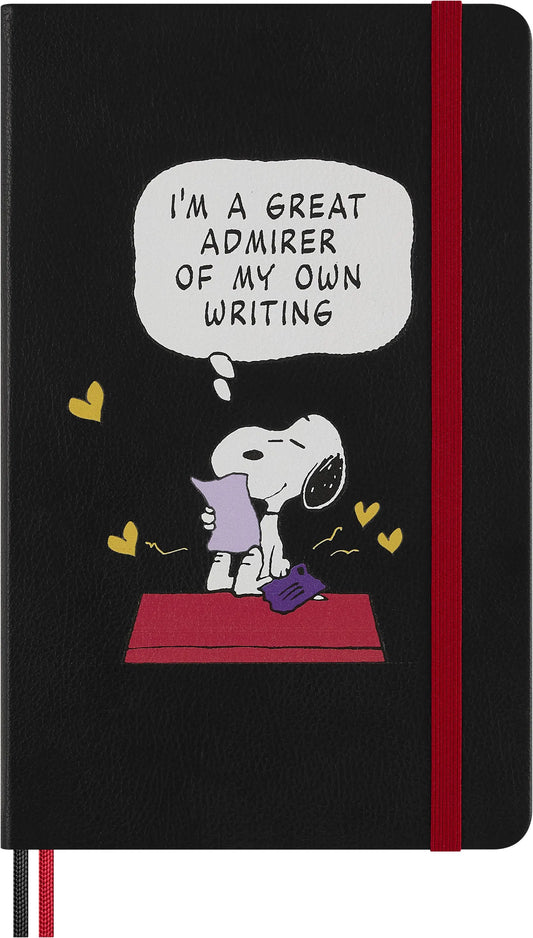 MOLESKINE Notizbuch Peanuts Snoopy L/A5 999277116 liniert, schwarz Idealshop