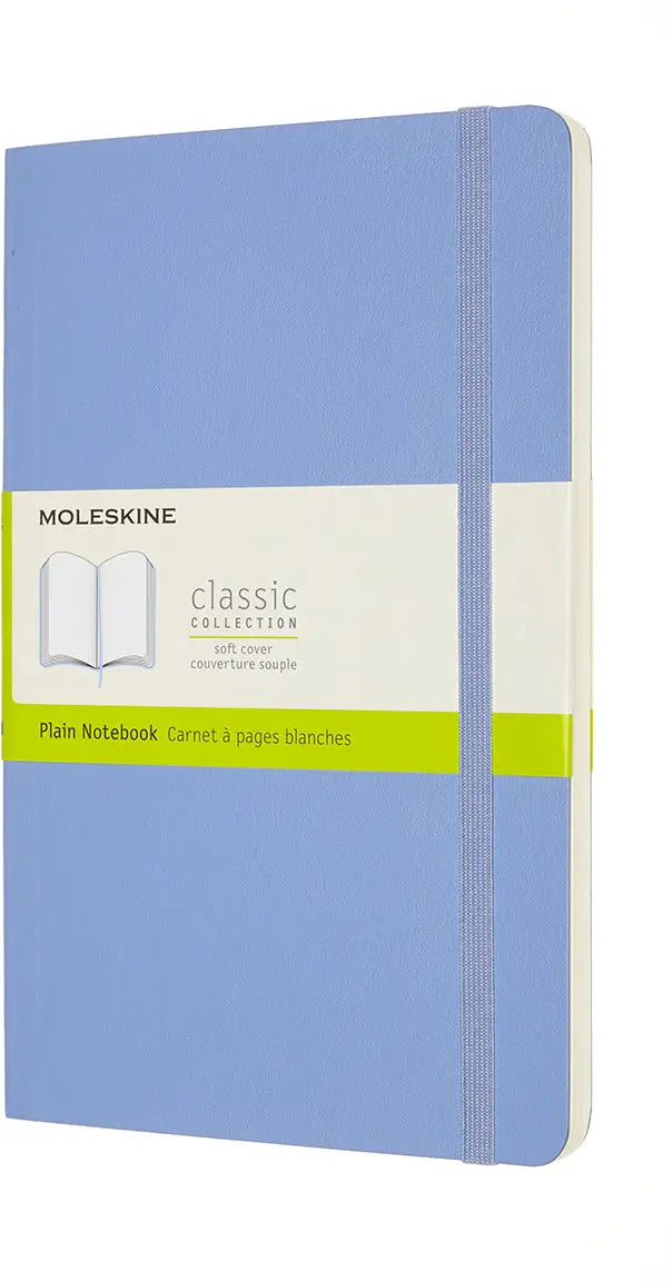 MOLESKINE Notizbuch SC L/A5 850949 blanko,hortensienblau,192 S. Idealshop