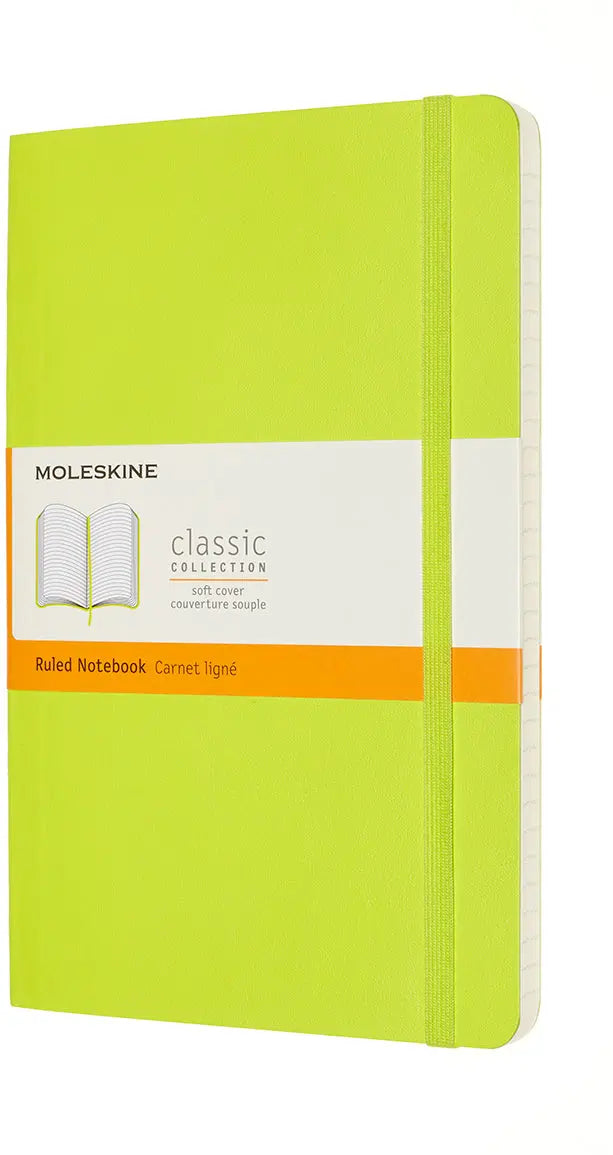 MOLESKINE Notizbuch SC L/A5 850994 liniert,limetten grün,192 S. Idealshop