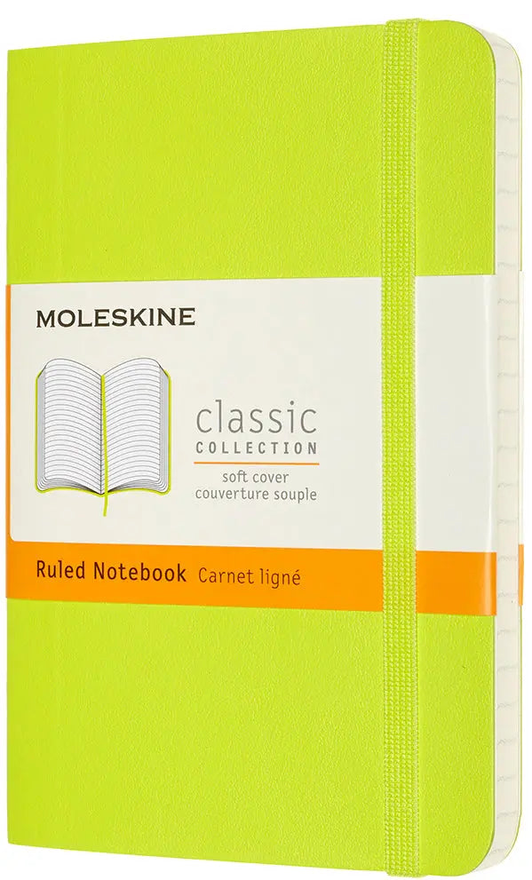 MOLESKINE Notizbuch SC Pocket/A6 850970 liniert,limetten grün,192 S. Idealshop