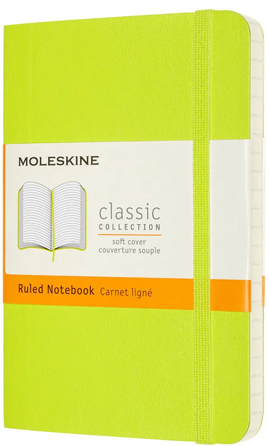 MOLESKINE Notizbuch SC Pocket/A6 850970 liniert,limetten grün,192 S. Idealshop