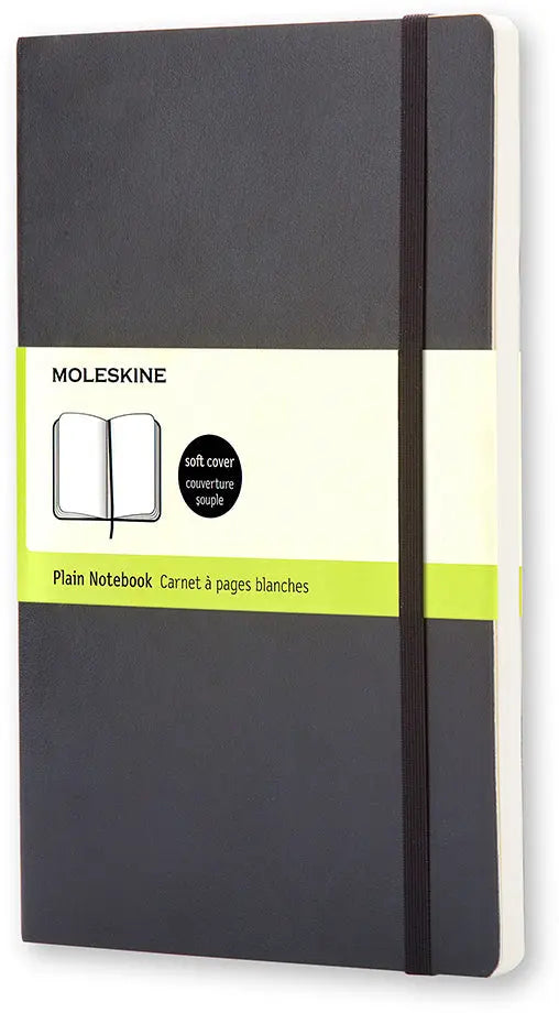MOLESKINE Notizbuch Soft A6 714-8 blanko schwarz Idealshop
