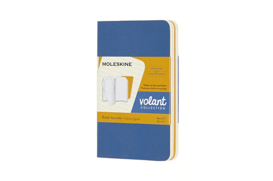 MOLESKINE Notizheft 2x 10.5x6.5cm 620541 liniert,feilchen/bernst.,56S. Idealshop
