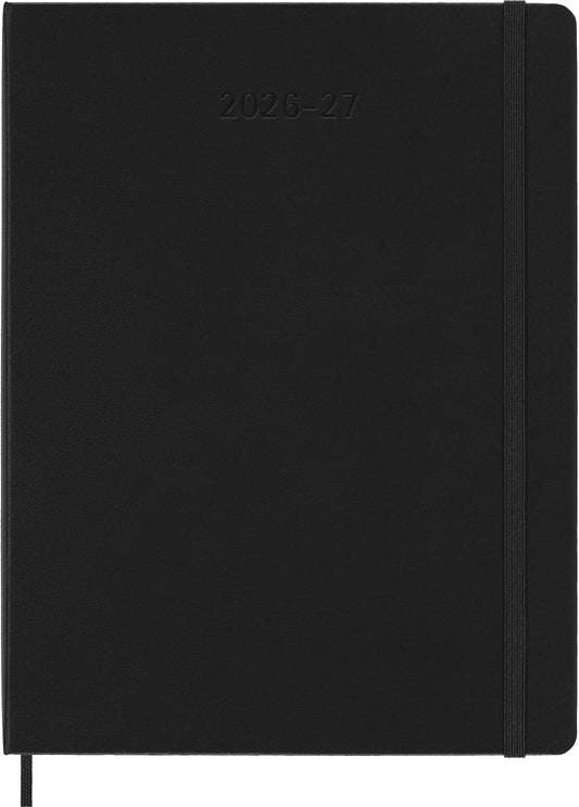MOLESKINE Wochen-Notizkalender 26/27 DHB18WN4Y27 18M liniert HC schwarz 19x25cm Idealshop