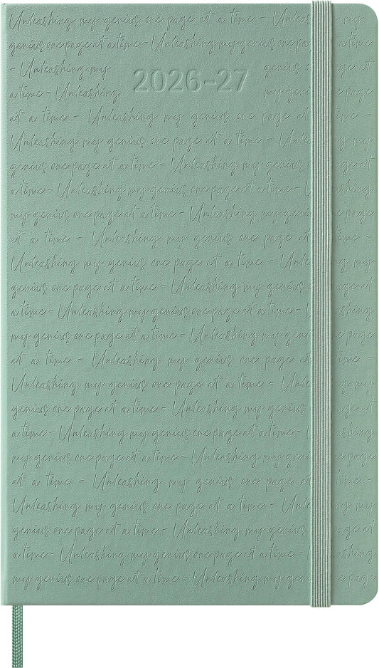MOLESKINE Wochen-Notizkalender 26/27 DHB2418WN3Y27 18M liniert HC blau 13x21cm Idealshop