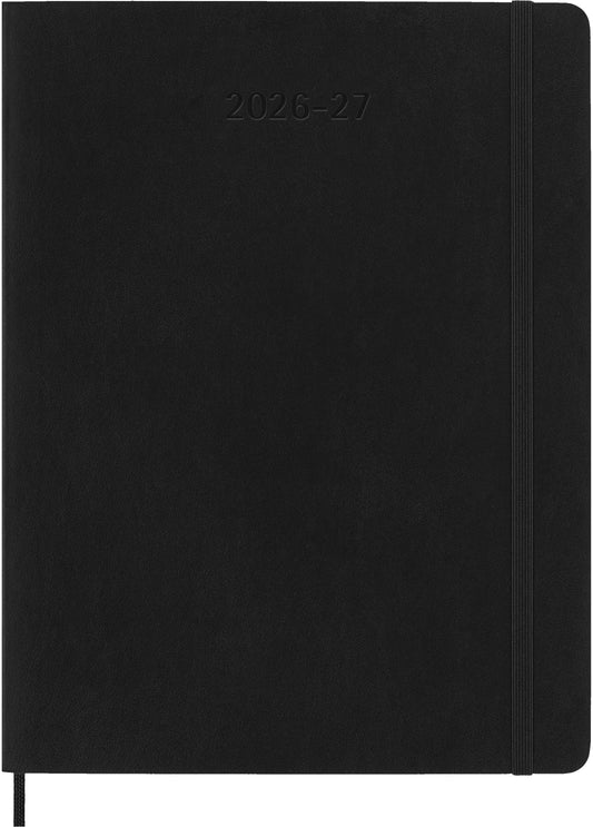 MOLESKINE Wochen-Notizkalender 26/27 DSB18WN4Y27 18M liniert SC schwarz 19x25cm Idealshop