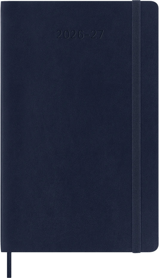 MOLESKINE Wochen-Notizkalender 26/27 DSB2018WN3Y27 18M liniert SC saphir 13x21cm Idealshop