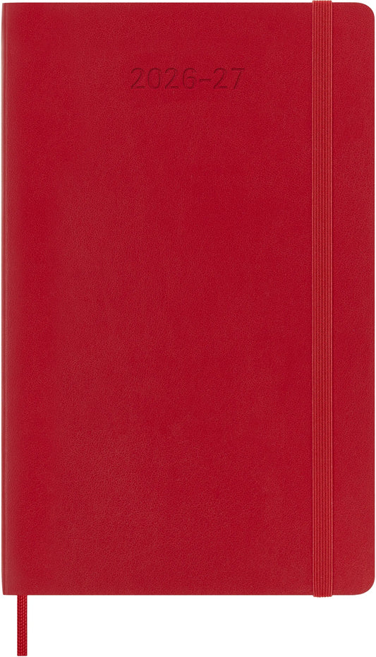MOLESKINE Wochen-Notizkalender 26/27 DSF218WN3Y27 18M liniert SC rot 13x21cm Idealshop