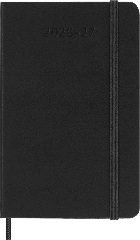 MOLESKINE Wochenkalender 26/27 DHB18WH2Y27 18M HC schwarz 9x14cm Idealshop