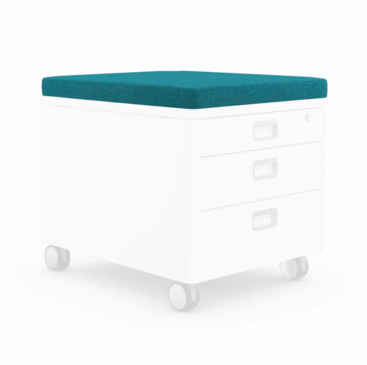 MOLL Sitzkissen 43x54x5cm 1002636-505 petrol, zu Rollcontainer Idealshop