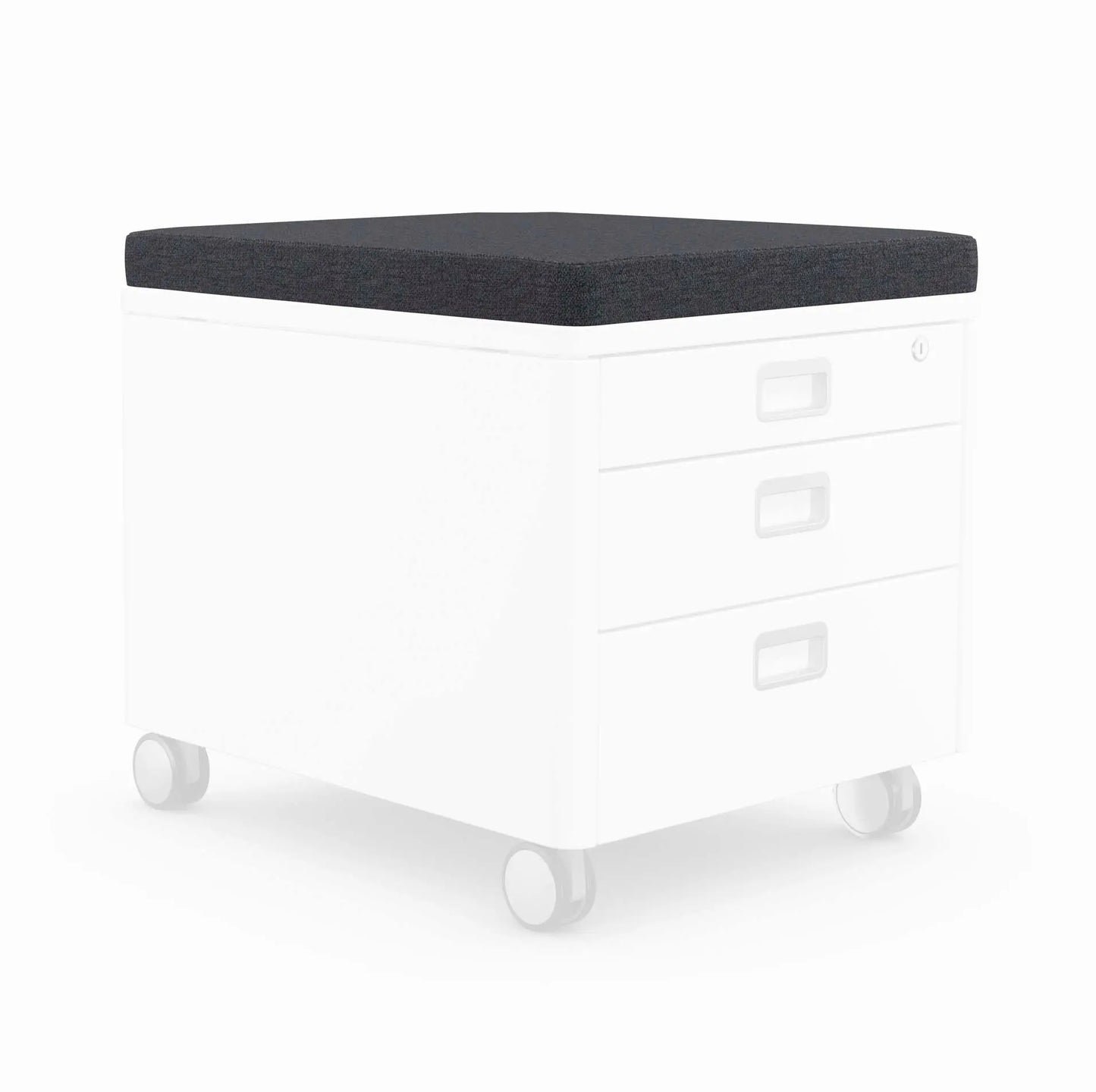 MOLL Sitzkissen 43x54x5cm 1002636-905 anthrazit, zu Rollcontainer Idealshop
