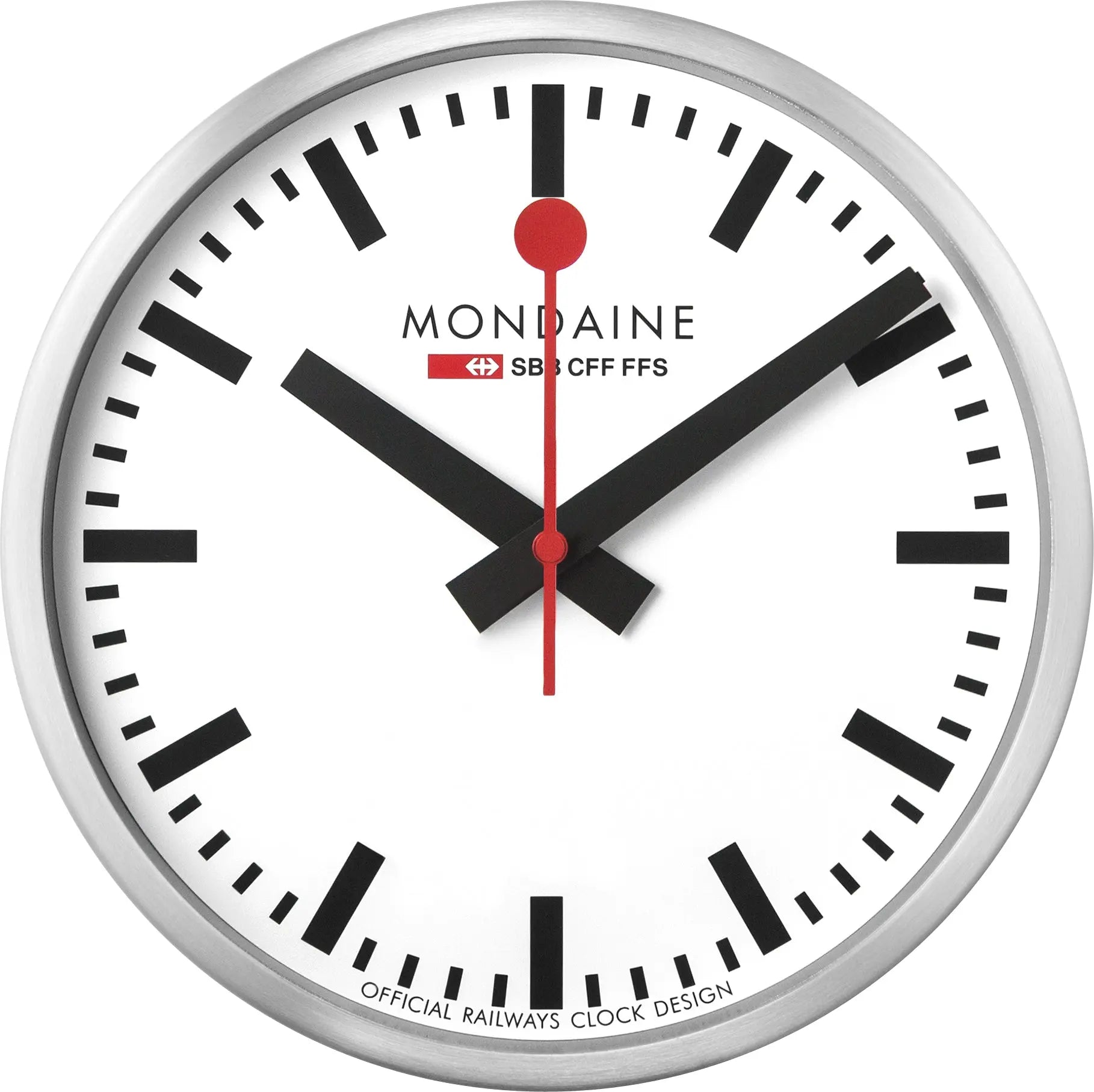 MONDAINE  Wanduhr stop2go          250mm Idealshop