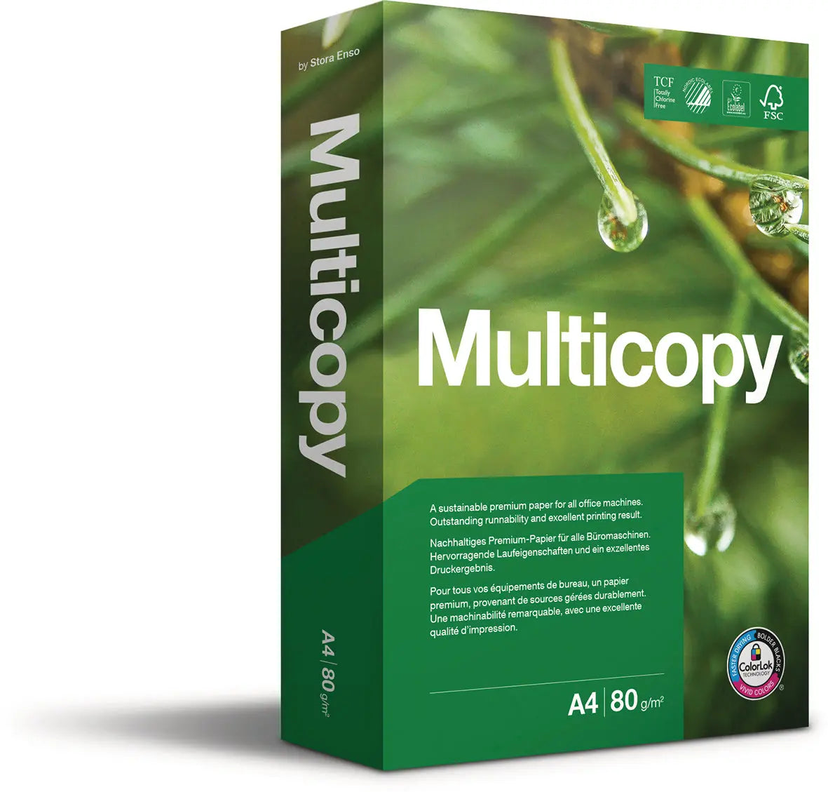MULTICOPY Kopierpapier A4 88046505 80g, weiss 500 Blatt Idealshop