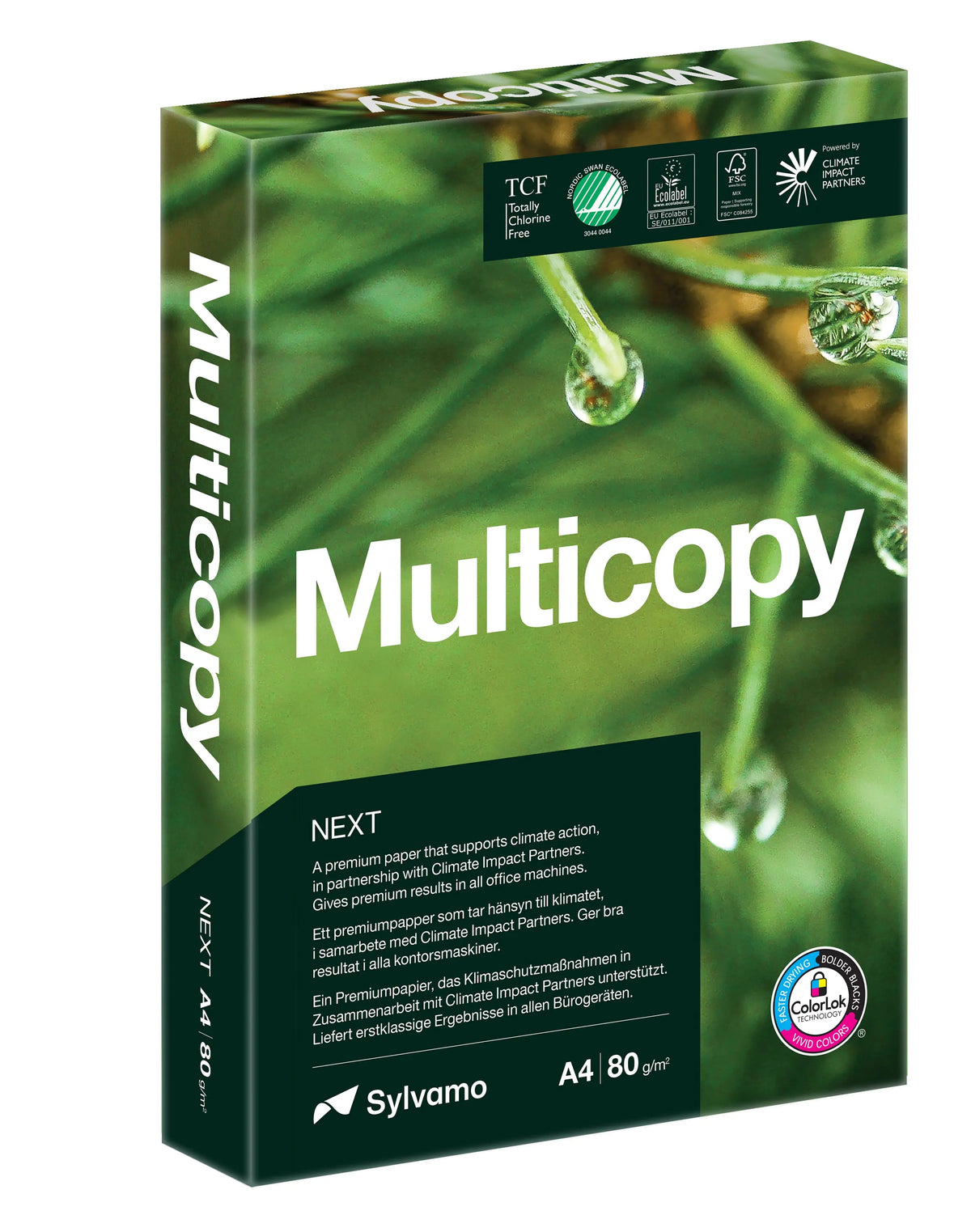 MULTICOPY Kopierpapier next A4 88365185 80g, weiss 500 Blatt Idealshop
