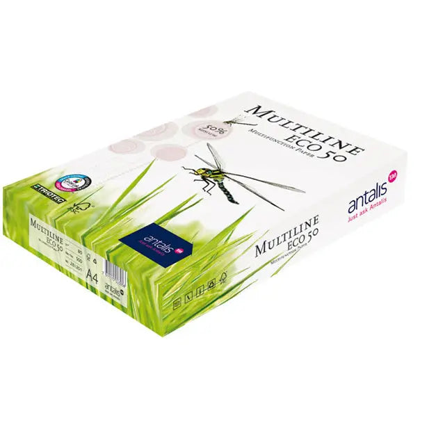 MULTILINE ECO 50 Universal Paper A4 281201 80g, weiss 500 Blatt Idealshop
