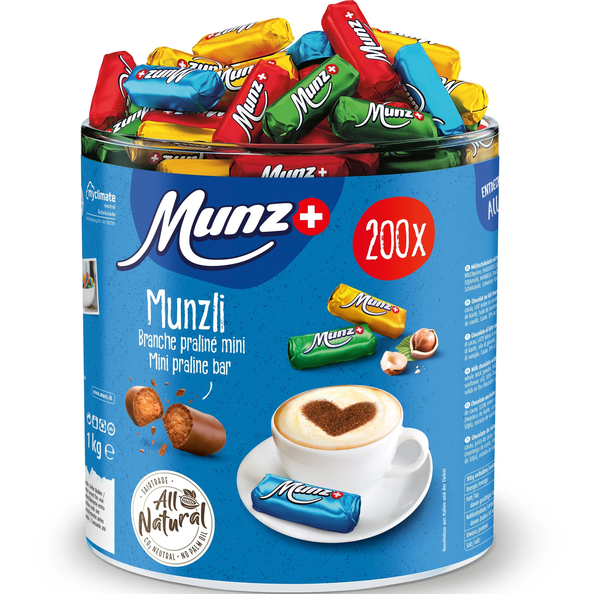 MUNZ      Munzli Milch Idealshop
