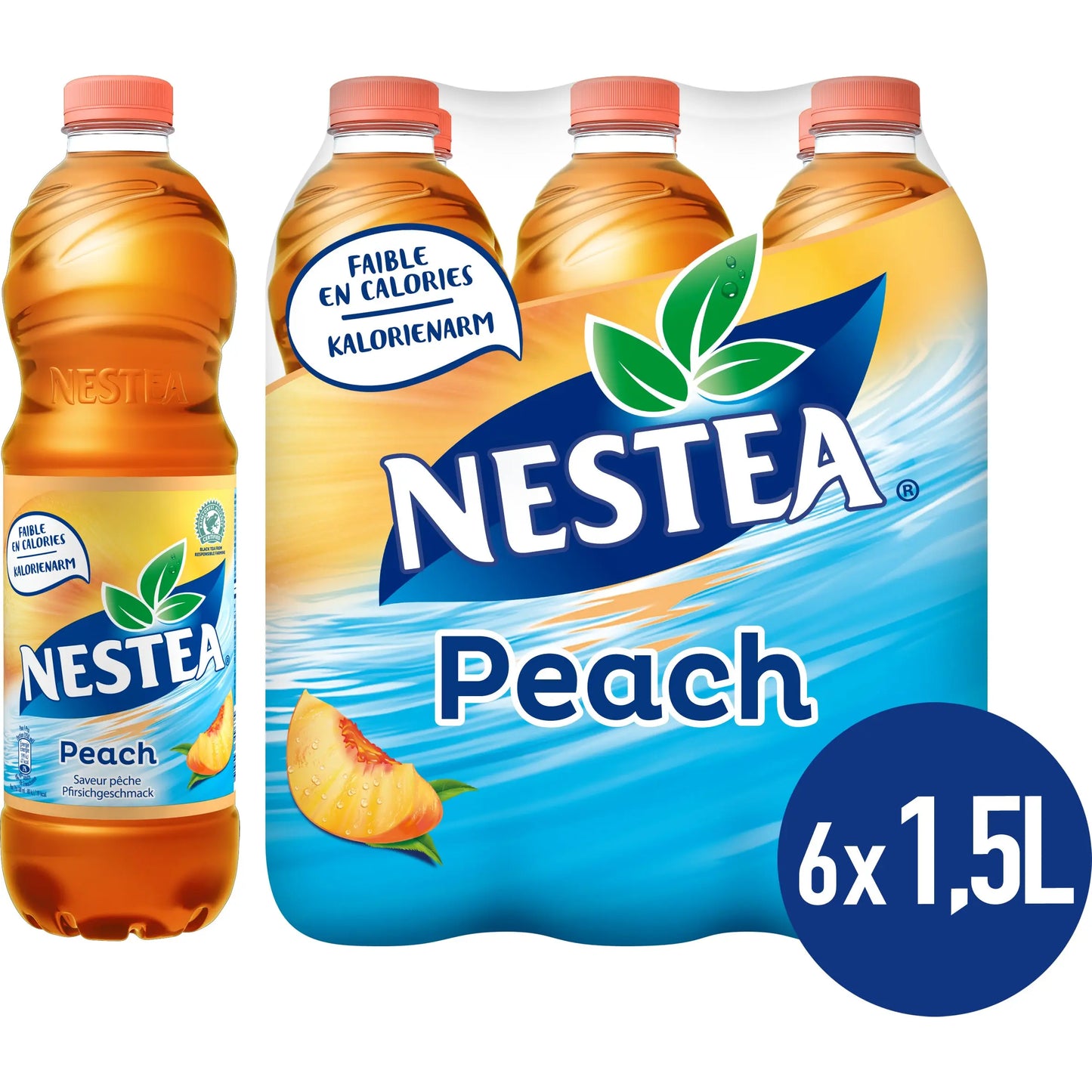 NESTEA Peach 12508064 150 cl, 6 Stk. Idealshop