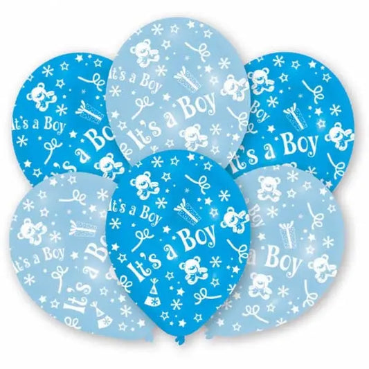 NEUTRAL   Ballons It's a boy      6 Stk. Idealshop