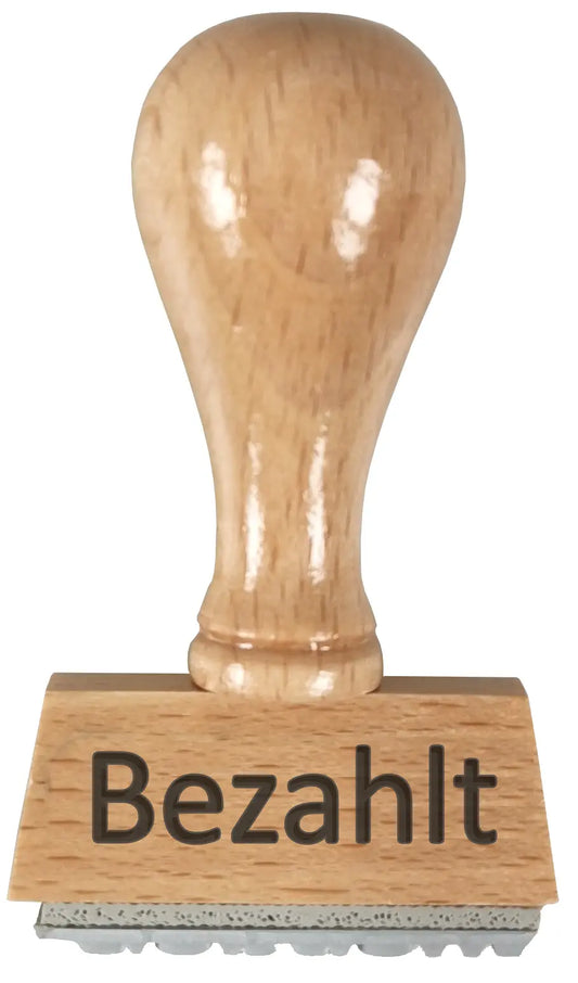 NEUTRAL   Lagerstempel Bezahlt Idealshop