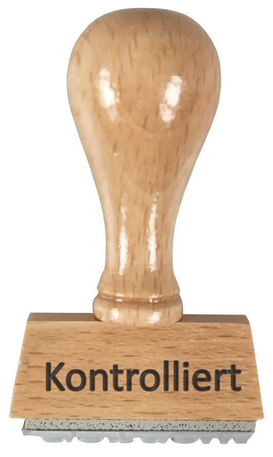 NEUTRAL   Lagerstempel Kontrolliert Idealshop