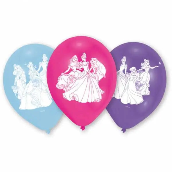 NEUTRAL   Latexballons Prinzessin 6 Stk. Idealshop