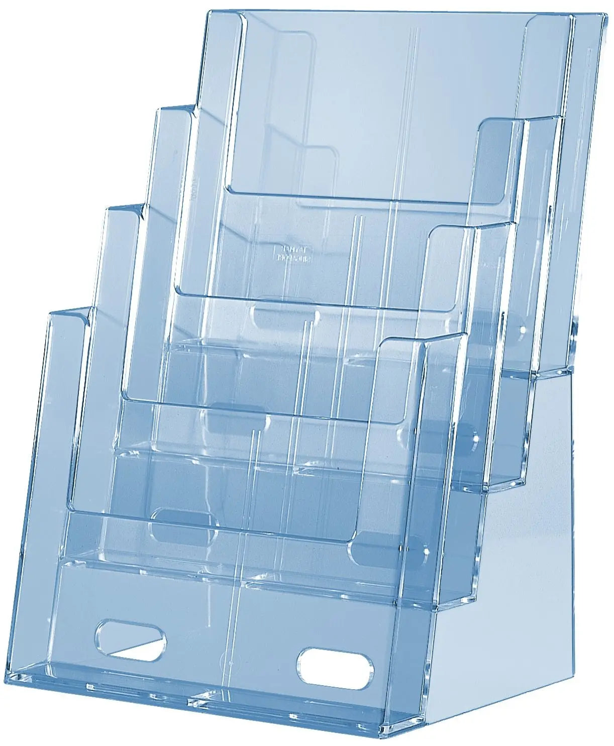 NEUTRAL Prospektständer ST-PRO216 Fülltiefe 3.5cm 4 Fächer A4 Idealshop