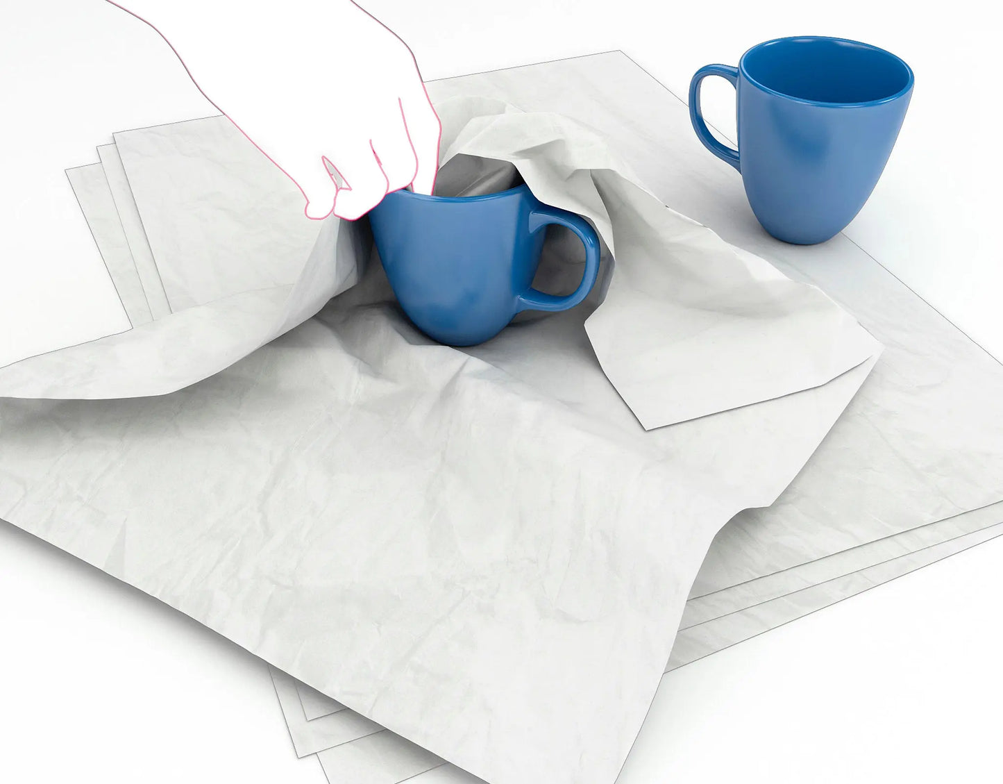 NEUTRAL Seidenpapier 428897 50x75cm, 18g 250Bogen Idealshop
