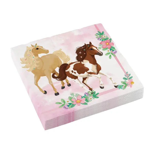 NEUTRAL Servietten Pferd 9909876 33x33cm 20 Stück Idealshop