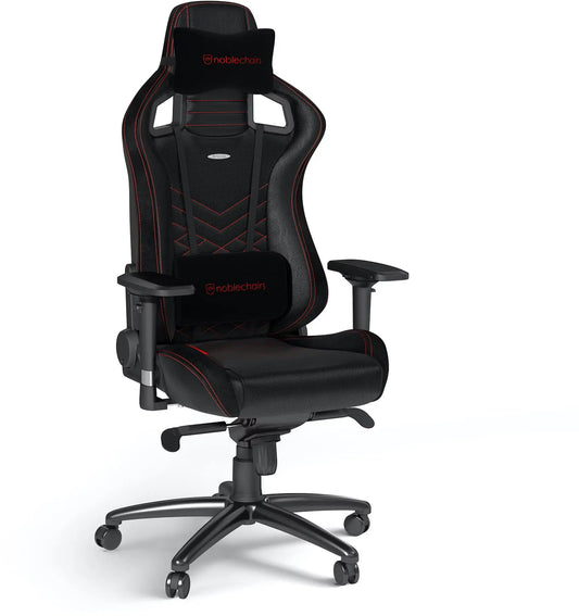 NOBLECHAIRS Gaming Stuhl EPIC NBL-PU-RED-002 schwarz/rot Idealshop