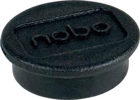 NOBO Magnet rund 13mm 1915284 schwarz 10 Stück Idealshop