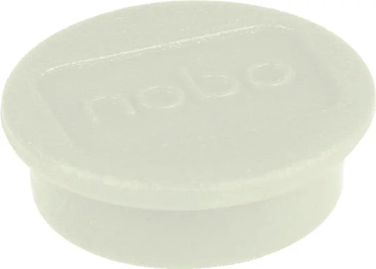 NOBO Magnet rund 13mm 1915287 weiss 10 Stück Idealshop