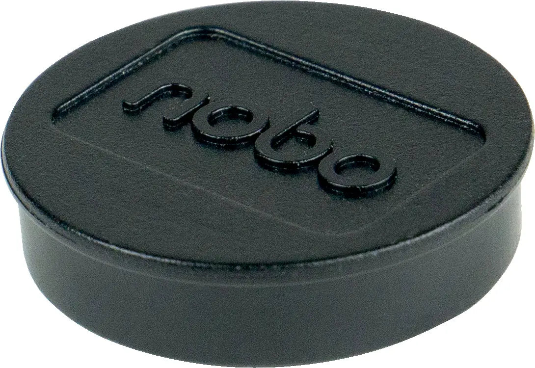 NOBO Magnet rund 32mm 1915298 schwarz 10 Stück Idealshop