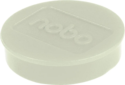 NOBO Magnet rund 32mm 1915301 weiss 10 Stück Idealshop