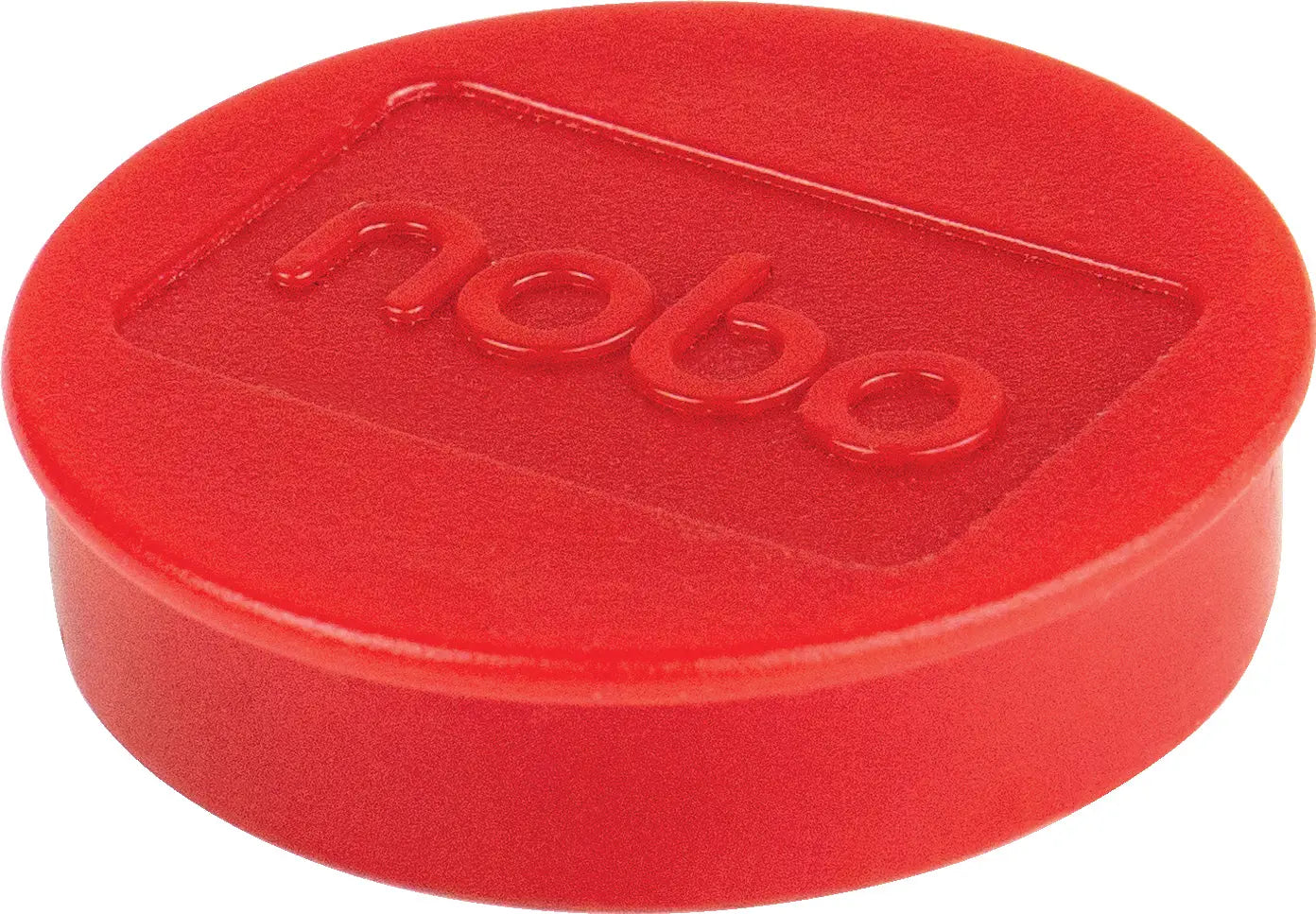 NOBO Magnet rund 38mm 1915307 rot 10 Stück Idealshop