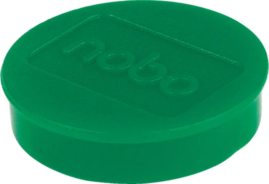 NOBO Magnet rund 38mm 1915310 grün 10 Stück Idealshop