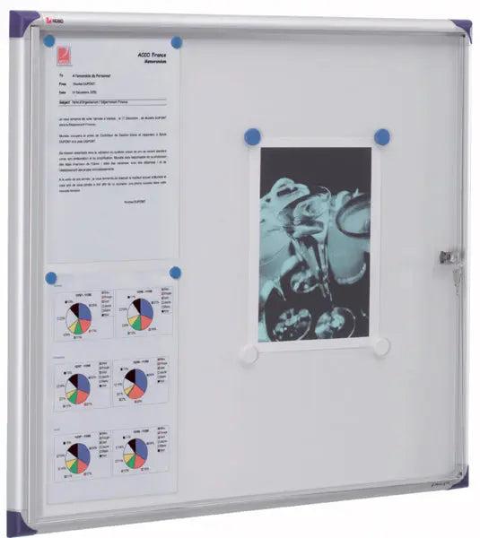 NOBO Schaukasten 6xA4 1900847 730x680x22cm Idealshop