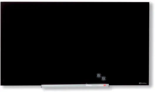 NOBO Whiteboard Premium Plus 1905179 Glas, schwarz, magn. 677x381mm Idealshop