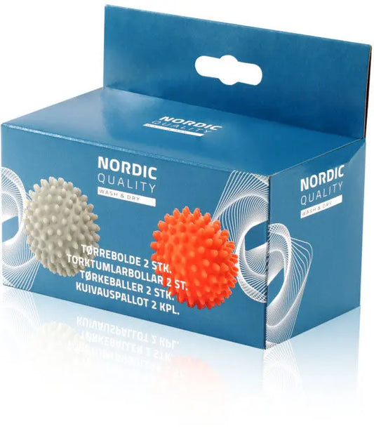 NORDIC Q Tumble balls 2 pcs. 2420004 Red,Grey Idealshop